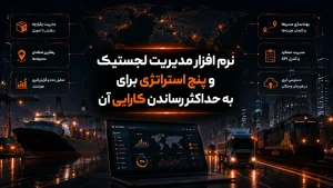 نرم‌ افزار مدیریت لجستیک و پنج استراتژی برای به حداکثر رساندن کارایی آن